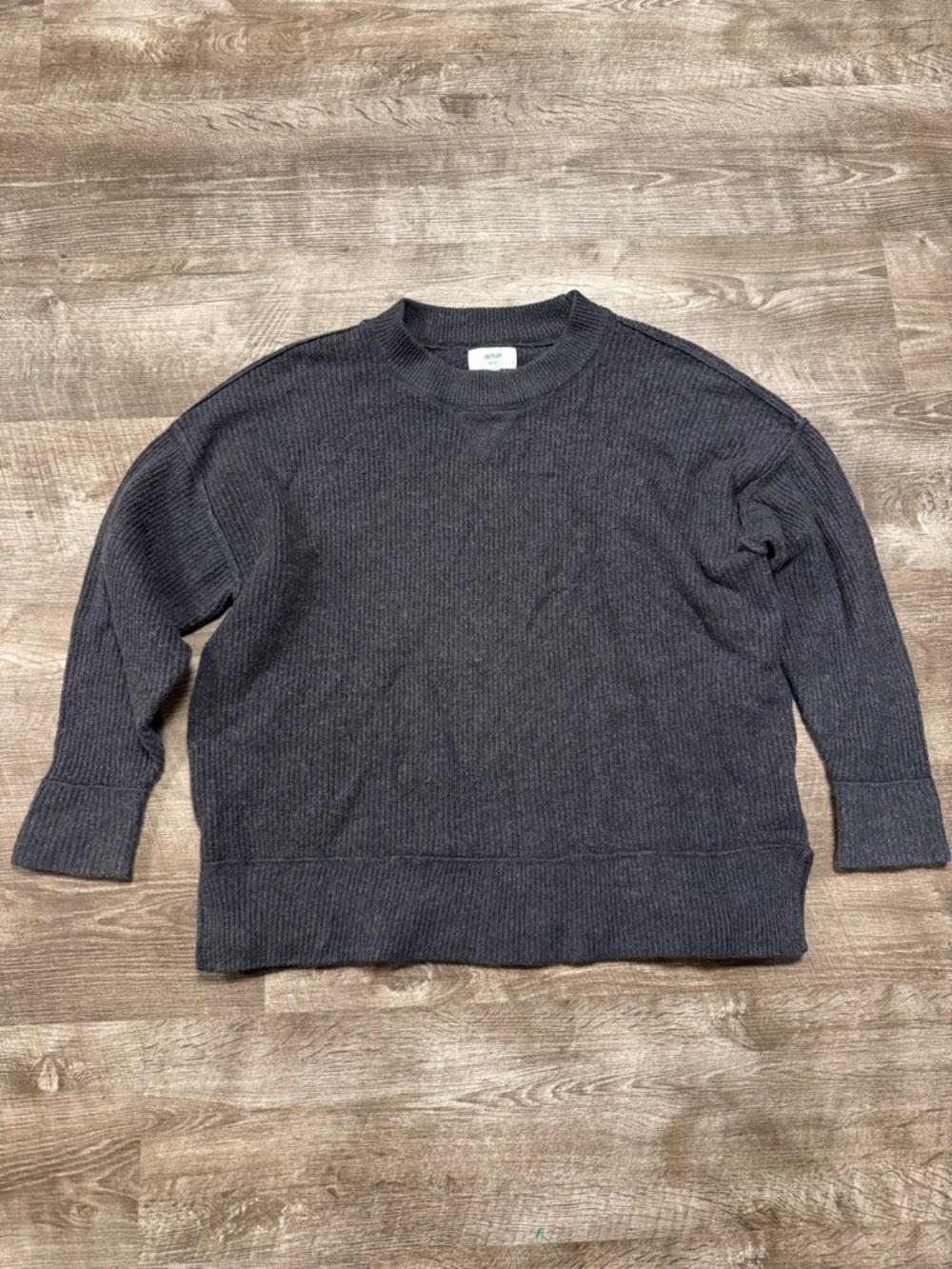Aerie Grey Oversized Sweater Size XS
